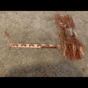 Rose gold magic hangers
